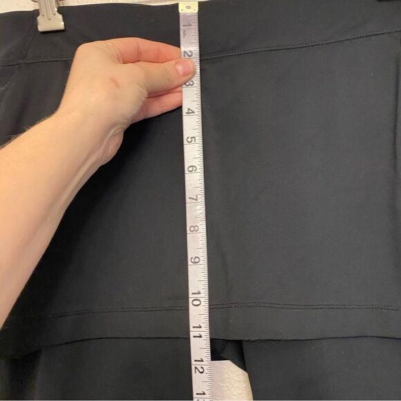 COLUMBIA Omni-wick Skort black capri leggings modest womans M - Picture 8 of 11